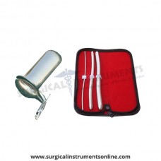 Hegar uterine dilator 3 pieces set,3-4, 9-10, 13-14, collin large